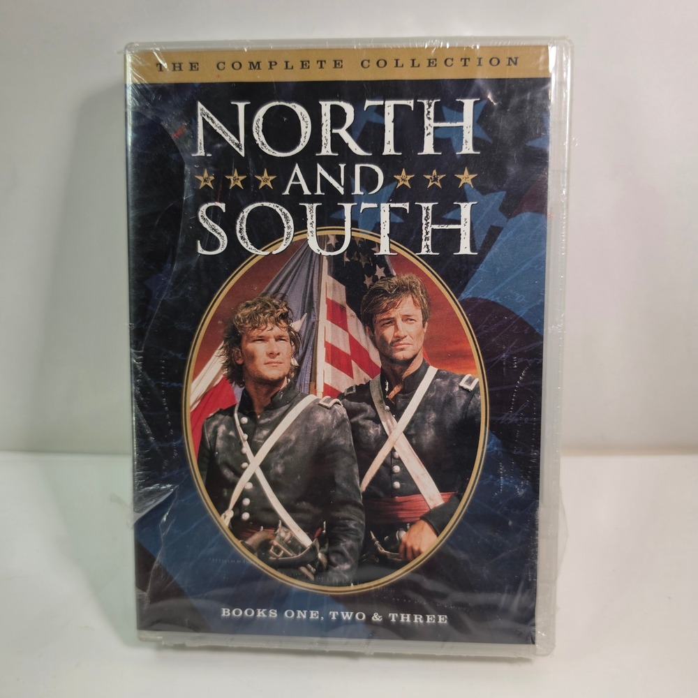 North and South The Complete Collection DVD Patrick Swayze Civil War New Sealed